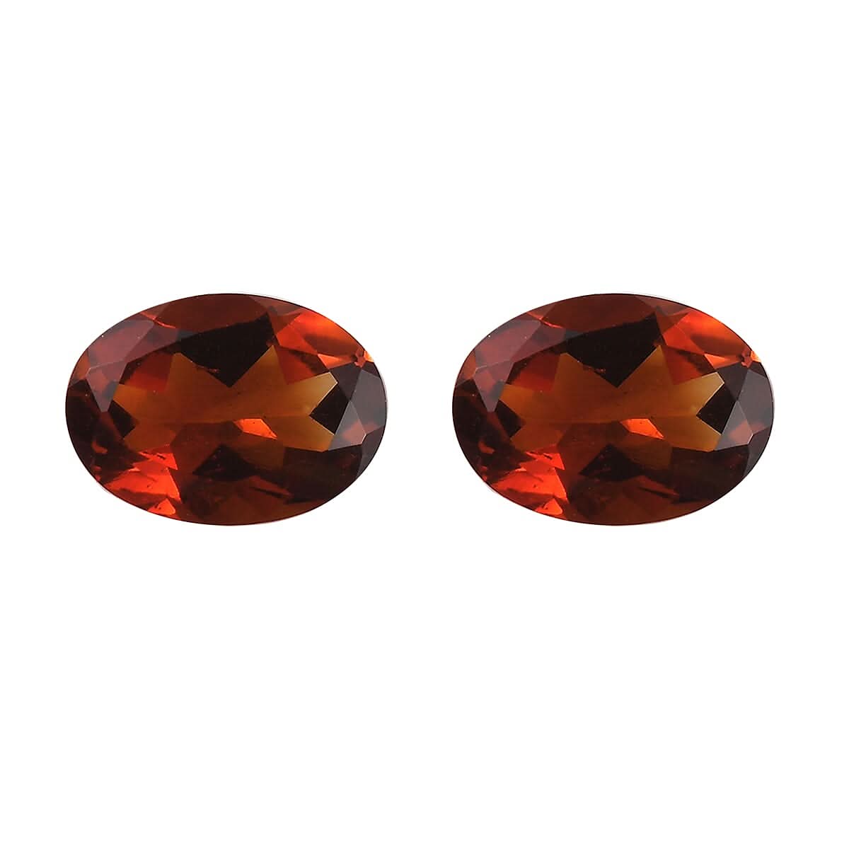 AA Santa Ana Madeira Citrine Set of 2 (Ovl 7x5 mm) 1.20 ctw Loose Gemstone