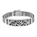 Bali Legacy Collection Bracelet in Sterling Silver Nickel Free (8.5 in, 63 g) - Sticky add to cart bar