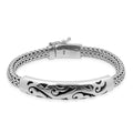 Bali Legacy Collection Bracelet in Sterling Silver Nickel Free (7.5 in, 45 g) - Sticky add to cart bar