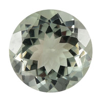 Montezuma Prasiolite (Rnd 18 mm) 19.19 ctw Loose gemstone