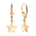 Star Earrings in 14K YG Over Sterling Silver 2.80 Grams - Sticky add to cart bar