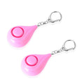 Set of 2 Personal Safety White Alarm Keychains (3xLR44 Batteries Included) - Sticky add to cart bar