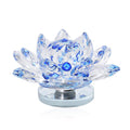 Aurora Borealis Crystal Lotus Flower with Rotating Base and Gift Box (3.5 in) - Sticky add to cart bar