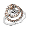 Simulated Champagne Diamond