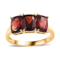 Mozambique Garnet Trilogy Ring - Sticky add to cart bar