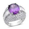 Simulated Purple Diamond