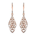 Openwork Earrings in Platinum Over Sterling Silver (3.92 g) - Sticky add to cart bar