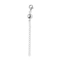 Sterling Silver Magnetic Ball Clasp Extender - Sticky add to cart bar