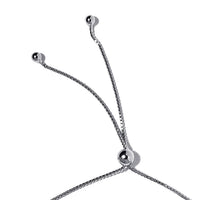 Tanzanite Beaded Bolo Bracelet in Platinum Over Sterling Silver 14.40 ctw