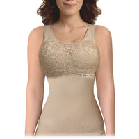 SANKOM Patent Shaping Camisole with Bra with Cooling Fibers - S/M | Beige