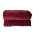 HOMESMART Teal Plush Flannel & Sherpa Reversible Blanket - Sticky add to cart bar