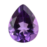 AA Mashamba Amethyst (Pear 10x8 mm) 2.00 ctw Loose Gemstone
