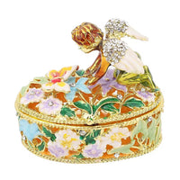 Austrian Crystal Studded Trinket Box