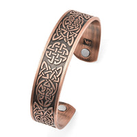 Magnetic by Design Tree of Life Rosetone Cuff Bracelet (7 in)