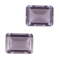 Rose De France Amethyst Set of 2 (Oct 8x6 mm) 3.04 ctw Loose Gemstone - Sticky add to cart bar
