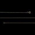 14K Yellow Gold Rope Pendant Chain 18 Inches - Sticky add to cart bar