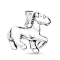 Sterling Silver Horse Pendant without Chain 2.81 Grams - Sticky add to cart bar