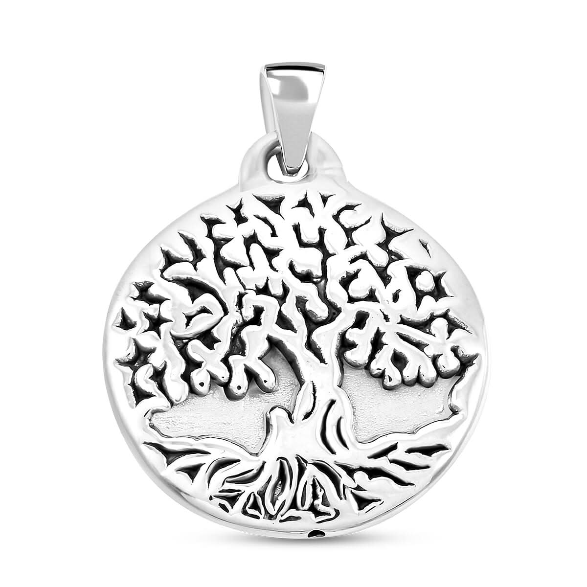Sterling Silver Tree of Life Pendant 4.79 Grams