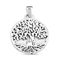 Sterling Silver Tree of Life Pendant 4.79 Grams