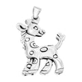 Giraffe Pendant in Sterling Silver 5.79 Grams - Sticky add to cart bar