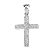 Elanza Simulated Diamond (1.44 Ct) Sterling Silver Pendant 1.44 ctw