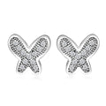 Elanza Simulated Diamond (0.44 Ct) Sterling Silver Earring 0.44 ctw - Sticky add to cart bar