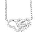 Elanza Simulated Diamond (0.38 Ct) Sterling Silver Necklace (Size 17 Adjustable) 0.38 ctw - Sticky add to cart bar