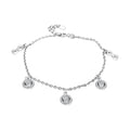Elanza Simulated Diamond (1.44 Ct) Sterling Silver Bracelet (Size 7 Adjustable) 1.44 ctw - Sticky add to cart bar