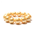 Ankur Treasure Chest Golden Color Shell Pearl Stretch Bracelet - Sticky add to cart bar