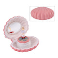 Pink Shell Shape Magnetic Ballerina Musical Jewelry Box - Sticky add to cart bar