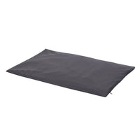 Dark Gray Soft Diatomite Bath Mat with Removable Cover