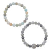 Russian Amazonite & Malagasy labradorite