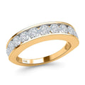 SGL Certified Luxoro 10K Yellow Gold G-H I3 Diamond Band Ring (Size 10.0) 1.50 ctw - Sticky add to cart bar