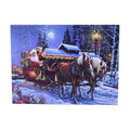 " 3-LED LED Christmas painting-carriage material:FIR+canvas size:30*40 CM(11.81x15.75 inch) weight:0.25kg colors:multicolor battery:2*AA(not include) " - Sticky add to cart bar