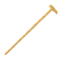 Brown Hand Carved Wooden Light Non-slip Detachable Walking Stick