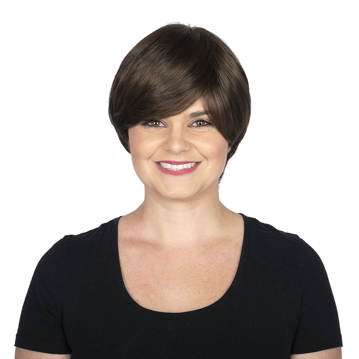 EASY WEAR Medium Brown Susan Style Wig (1)
