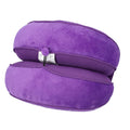 Black Memory Foam Seat Duo Cushion with Polyester Cover - Sticky add to cart bar
