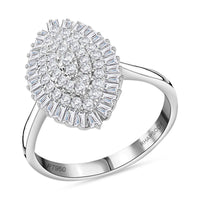 IGI Certified Diamond Ring in 950 Platinum | Rhapsody
