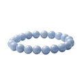 Angelite 9-11mm Beaded Stretch Bracelet 154.50 ctw - Sticky add to cart bar