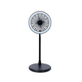 USB Desk Fan With LED Light & 3 Speed Option - Black (5V/1A 2W) - Sticky add to cart bar