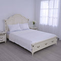 Symphony Home White Solid 100% Silk-Filled Duvet (86x86) - Sticky add to cart bar