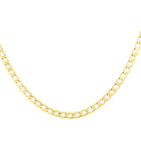 Platinum Over Sterling Silver Necklace 18 Inches 8.60 Grams