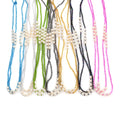 Glass Bead With Simulated Pearl Necklace Set, Jewelry For Women, Set of 7 - Sticky add to cart bar