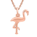 Vermeil Rose Gold Over Sterling Silver Pendant Necklace 20 Inches 6.04 Grams - Sticky add to cart bar