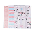 HOMESMART 3pcs Set Alpaca, Pink, Stripe Pattern Microfiber Kitchen Towel - Sticky add to cart bar