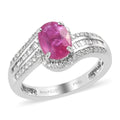RHAPSODY 950 Platinum AAAA Mozambique Ruby and E-F VS2 Diamond Ring (Size 7.0) 5.65 Grams 2.00 ctw - Sticky add to cart bar