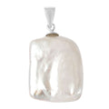 Keshi Pearl Pendant in Sterling Silver - Sticky add to cart bar