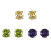 Peridot & Brazilian Citrine & Amethyst