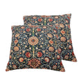 Set of 2pcs Multi Color floral Pattern 100% Polyester Cushion Cover (18"x18") - Sticky add to cart bar