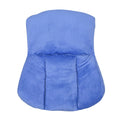Velvet Soft Back Support Cushion - Light Blue (25"x22"x10'') (Microfiber) - Sticky add to cart bar